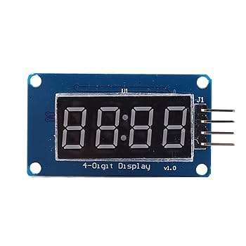 VANILLA ディスプレイ Amazon.com: Acouto Pmod 7 Segment Led Digital Display 4